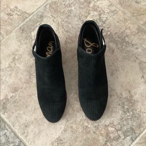 Sam Edelman Black Booties